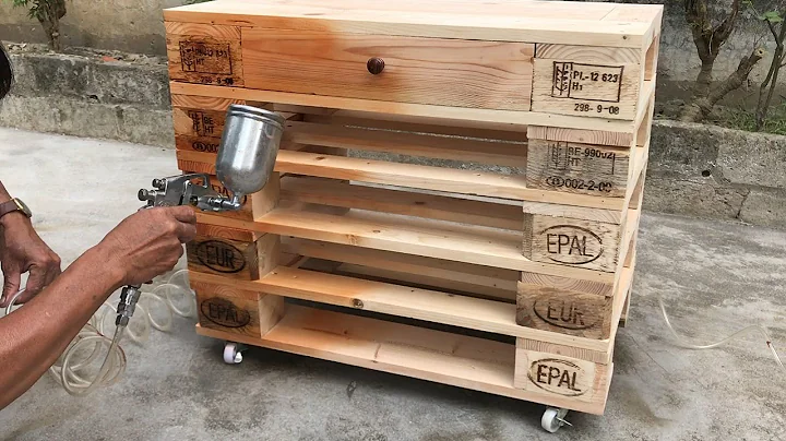 Amazing Design Ideas Woodworking From Pallet // Build A Shoe Rack Extremely Easily And Surely - DIY!