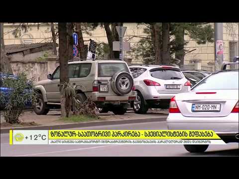 ზონალური საათობრივი პარკირება   აპეციალისტების შეფასება