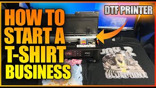How To Start A T-Shirt Business With A DTF Printer (How To Make YOUR OWN DTF Printer) by Slava TV 76,739 views 1 year ago 8 minutes, 3 seconds
