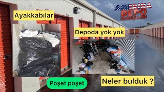 Poşet poşet ürünler / Depoda ne ararsan var