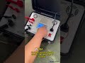 Performing loop resistance testing on a 10kV circuit breaker