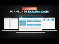 Tutorial planilla de test