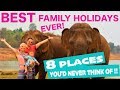 BEST Family Holiday Destinations 2020 | Places to Travel with Family! (ideas others don't think of!)