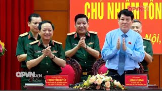 Bàn giao chức trách, nhiệm vụ Chủ nhiệm Tổng cục Chính trị Quân đội nhân dân Việt Nam