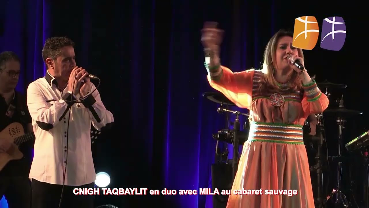 ALI Irsane   chnigh taqbaylit  duo Mila  au Cabaret Sauvage