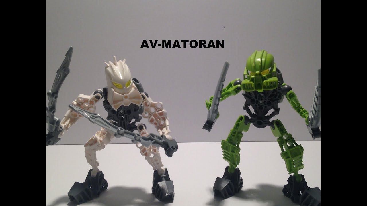 Lego Bionicle Av-Matoran from 2008 - Tamna & Solek