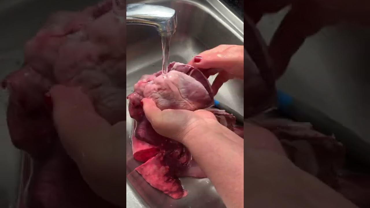 Preparing the ingredients for magiritsa