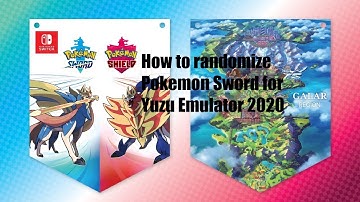 How to Randomize POKEMON SWORD 2020 for Yuzu Emulator