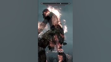 Perfectly Placed Fireball Skyrim