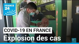 Covid-19 en France : explosion des nouveaux cas de contamination • FRANCE 24