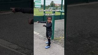 HE’S ONLY 3…  But look at that speed #footballshorts #3yearsold #ytshorts