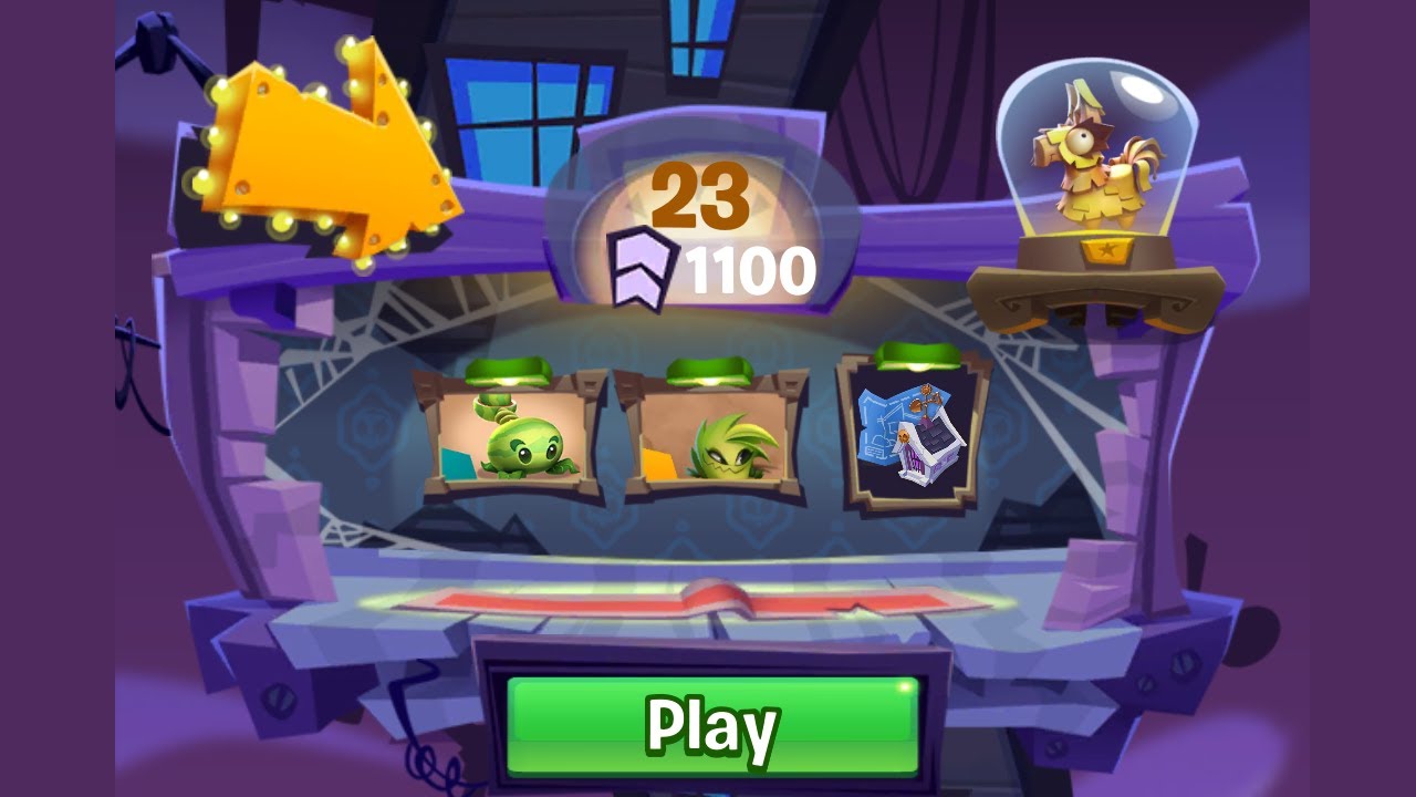 Plants vs Zombies 3 Devour Tower Floor 23 (1100 PR vs 550 PR) - YouTube