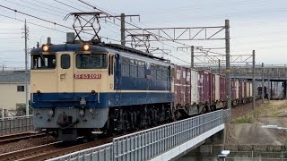 EF65-2091+コキ(積載△)【5087レ】2022.12.17(土)