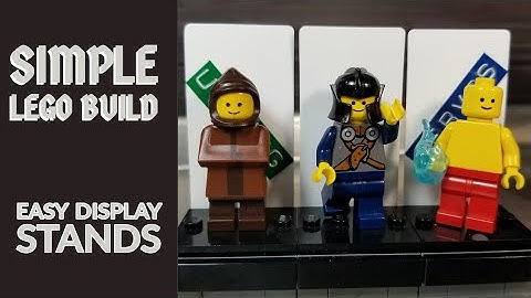 Easy Display Stands | Simple Lego Build