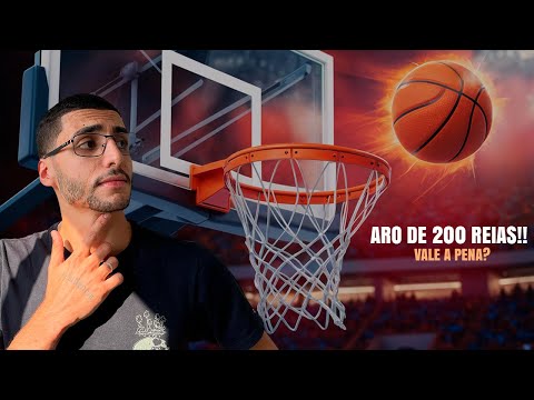 COLOQUEI UM ARO DE BASQUETE EM CASA!!