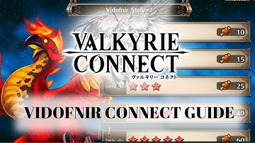 Valkyrie Connect - Vidofnir Connect Guide - Tips and Advice for optimal team building