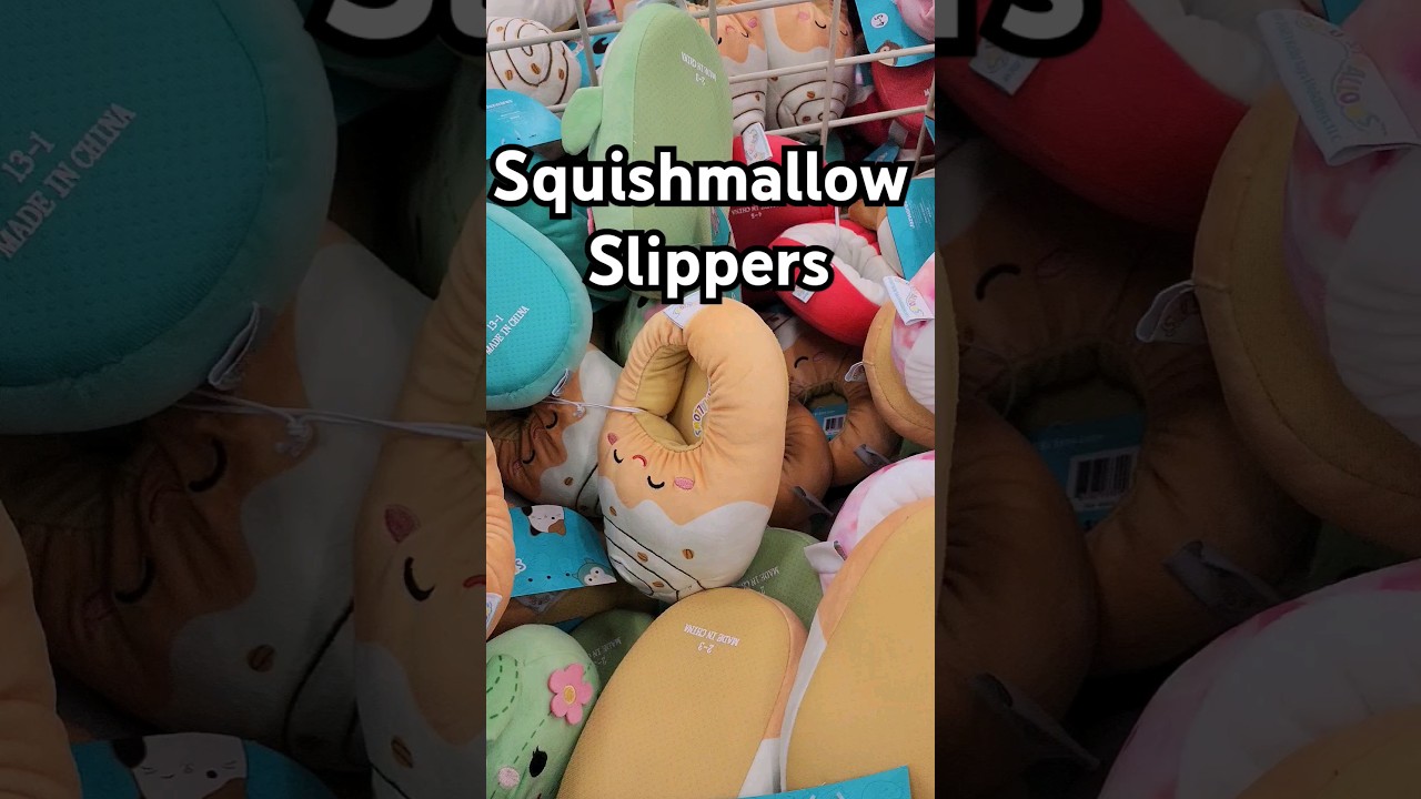 Squishmallow Slippers?! 