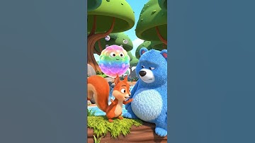 The Wobbly Whoopee Doo! 🌈 A Magical Jelly Friend! | Gentle 3D Animation for Kids