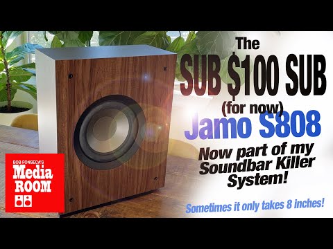 Review! JAMO S808 SUB $100 SUB!  Right Now!