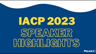 Speaker highlights from #IACP2023