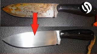 [test] clean a rusty knife: what quick method?  cosmikvratch