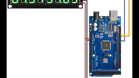 46 Arduino Mega2560 display de 8 dígitos con solo tres pines