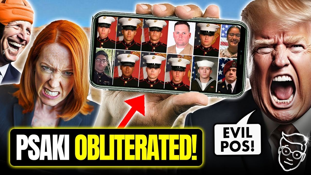 Jen Psaki FORCED To Retract LIE Joe Biden Did Not Check His Watch During Ceremony for Slain Marines