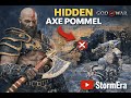 Hidden Axe Pommel in God of War 2018 | Location, Map Secret &amp; Technique Explained