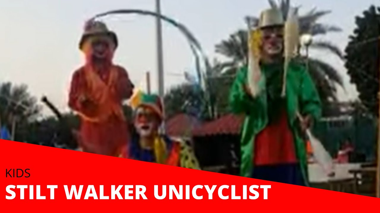 Stilt Walker and Unicyclist in Dubai | Best Circus Artist in UAE