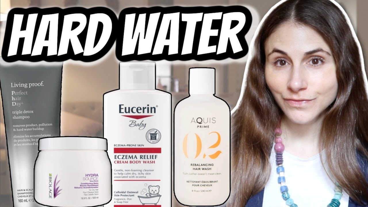 10 TIPS FOR HARD WATER BUILD UP ON SKIN & HAIR | Dr Dray - YouTube