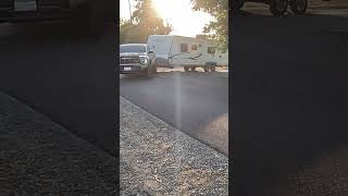 first rv trailer tow test 2023 gmc canyon 2.7l turbo max