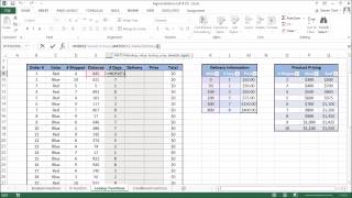 Advanced Excel: Index and Match
