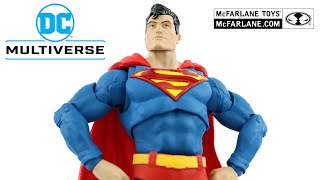 DC Multiverse SUPERMAN Action Comics 1000 - McFarlane Toys Action Figure Review / Toys e Travels