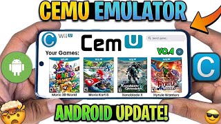🤯 How To Setup Cemu Emulator Android In 2026 | Play Wii U Games On Android |  Best Settings | Cemu