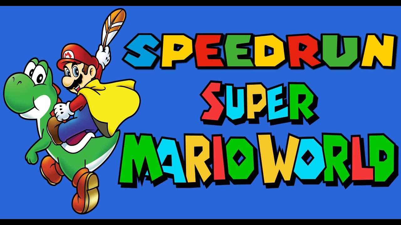 Super Mario World: O Melhor Jogo do Mundo - Speed Run Até Zerar - Super  Nintendo 