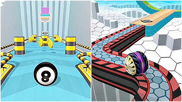 Going Balls Super Bonus Level 49 vs Epic Challenge Gameplay Android, iOS