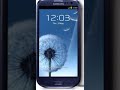 Samsung galaxy S3 over the horizon