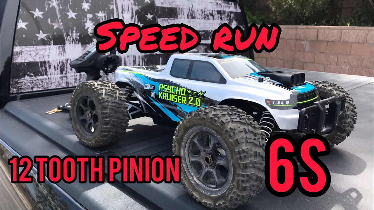 Kyosho Psycho Kruiser 2.0 6S Speed Run - YouTube