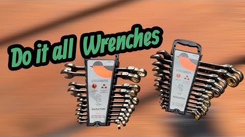 SUZUME 24 Piece Ratcheting Wrench Set: Flex Head for Tight Spaces ‼️