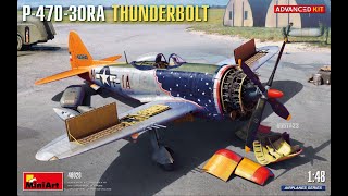 MiniArt P47D30RA Thunderbolt 1/48 (48029) kit review