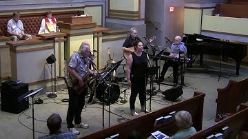 The Unity Temple Players perform for worship at Unity Temple