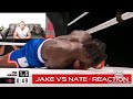 JAKE PAUL VS NATE ROBINSON - REACTION VIDEO
