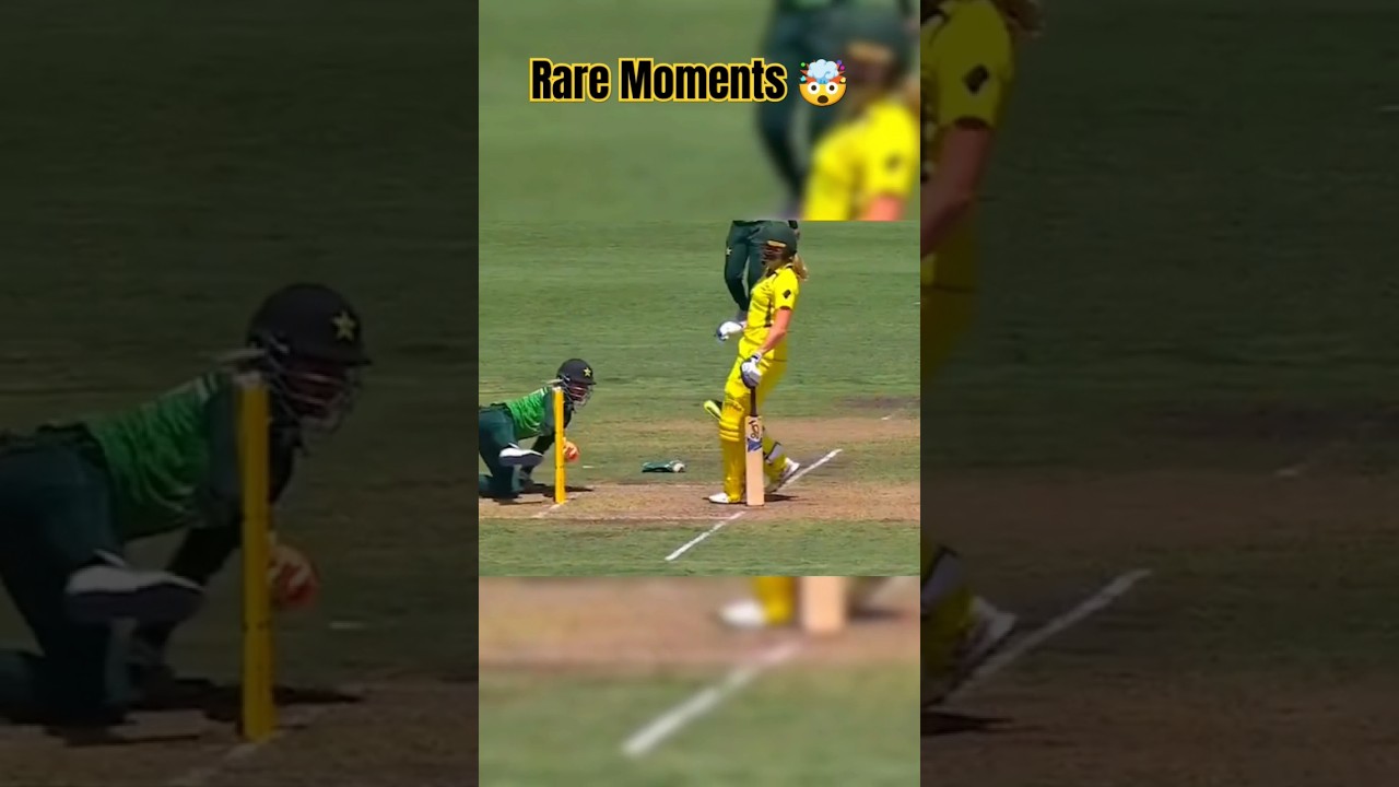 Rare Moments 🤯😱 In Cricket History 