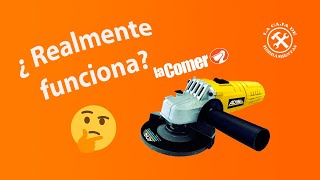 Esmeril de $380 pesos MX de La Comer ¿es una basura? 😡 ¿me sorprendió? 😱