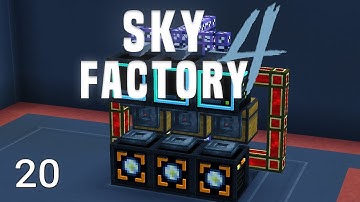 Sky Factory 4 Cryo-Stabilized Fluxducts + Induction Matrix
