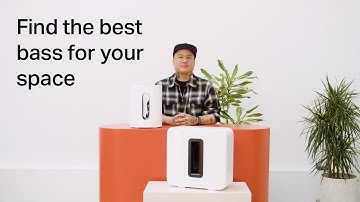 Find the best bass for your space | Sonos Sub and Sub Mini