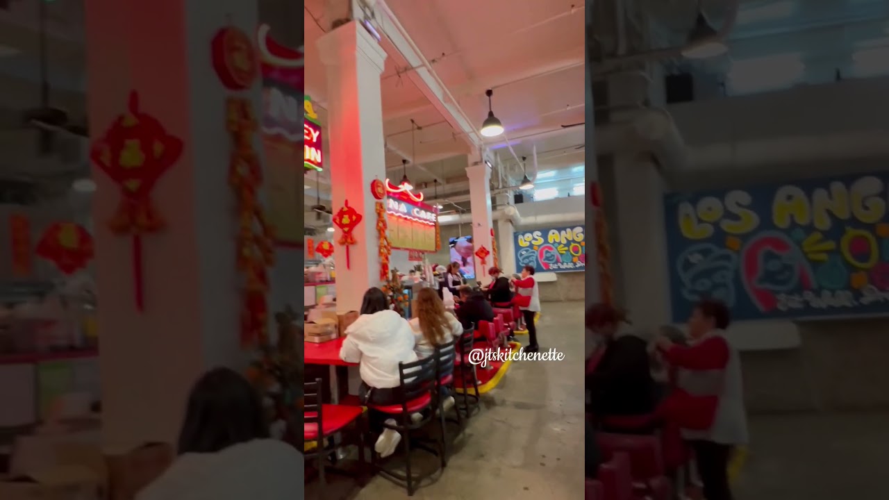 Grand Central Market since 1917 at Downtown LA 