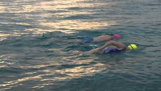 Terry & Yulia and Terry & Evgeniia Swimming in Sync