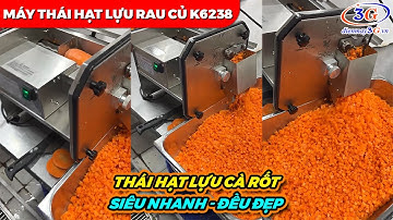 Máy Thái Cà Rốt Hạt Lựu Nhanh Chóng, Tiện Lợi, Năng Suất| Điện Máy 3G