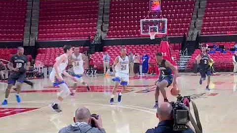 Opening tip Patterson/Wicomico boys basketball 2A state final 03/16/19